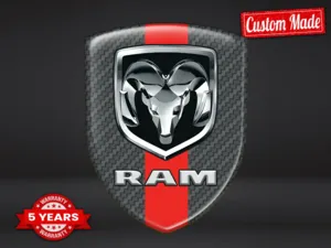 Dodge Decalcomanie Auto su Misura Max Pro Durevoli Chic